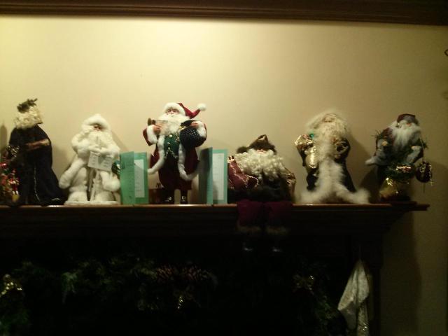 Adam Erdely's Santa Decorations